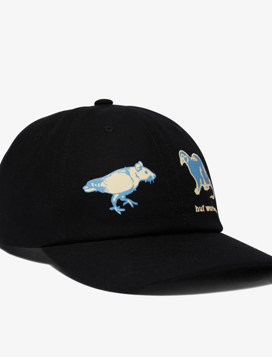 Huf Rigeon Snapback Erkek Siyah Şapka Huf Rigeon Snapback Erkek Siyah Şapka