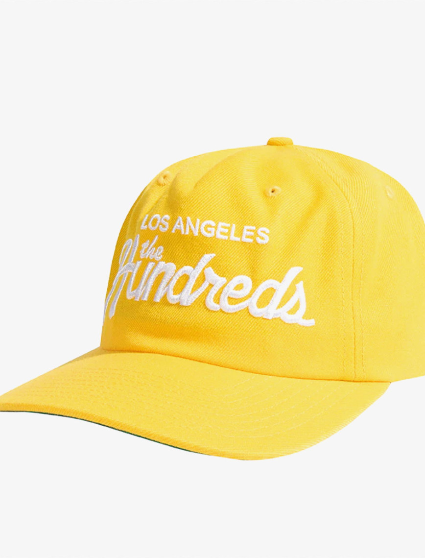 The Hundreds Team Snapback Erkek Sarı Şapka The Hundreds Team Snapback Erkek Sarı Şapka