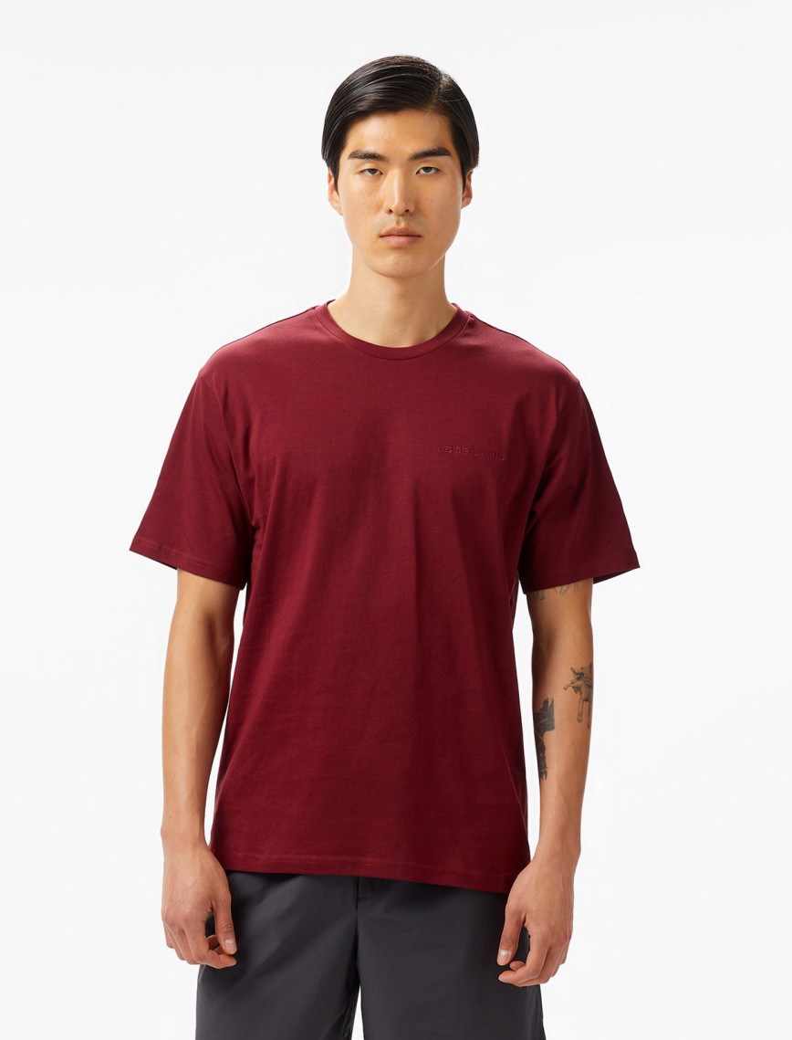 Les Benjamins Erkek Bordo T-Shirt Les Benjamins Erkek Bordo T-Shirt