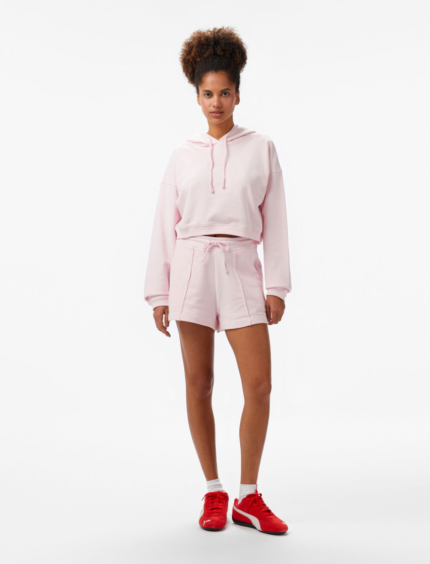 Les Benjamins Kadın Pembe Hoodie Les Benjamins Kadın Pembe Hoodie