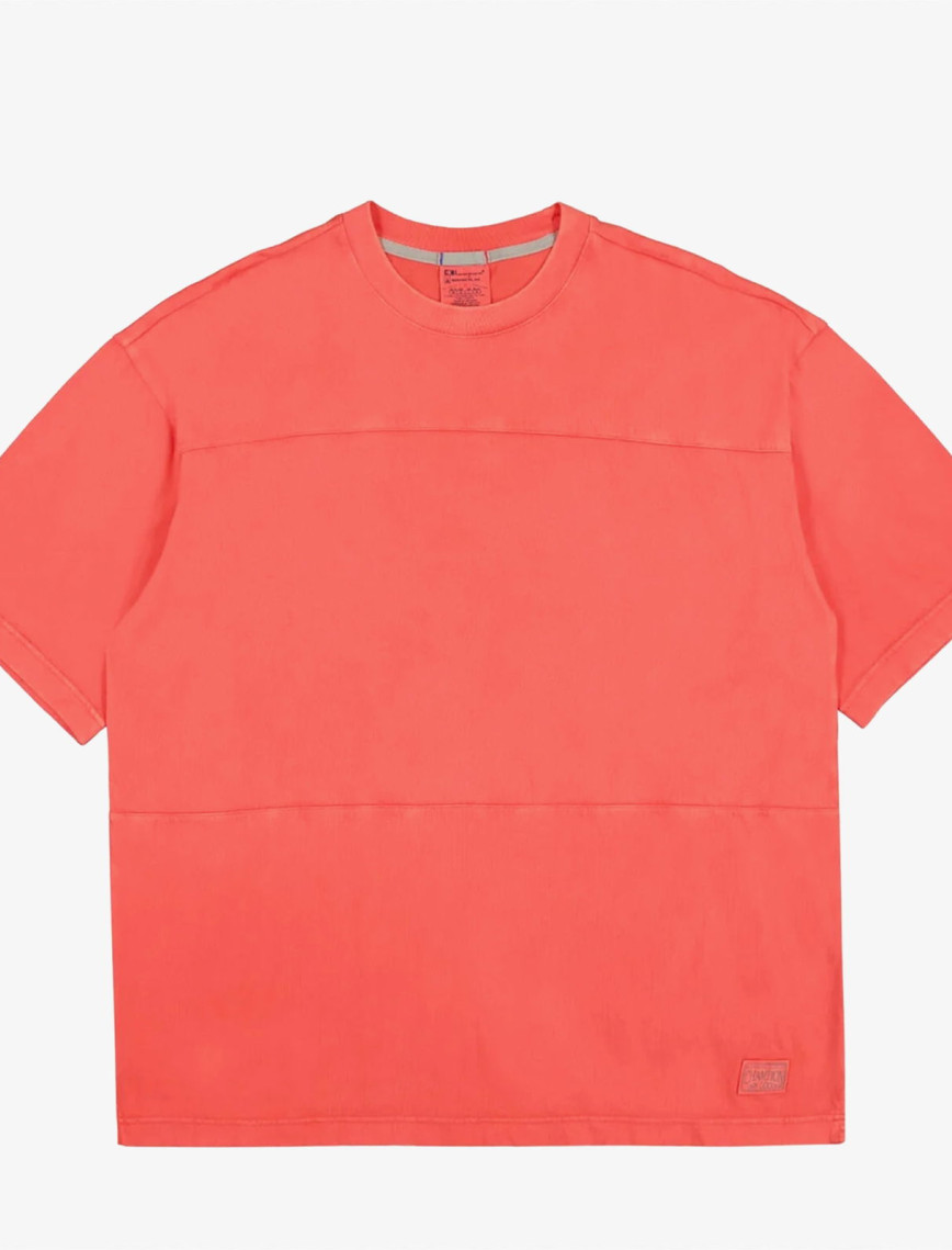 Champion Oversized Erkek Turuncu T-Shirt