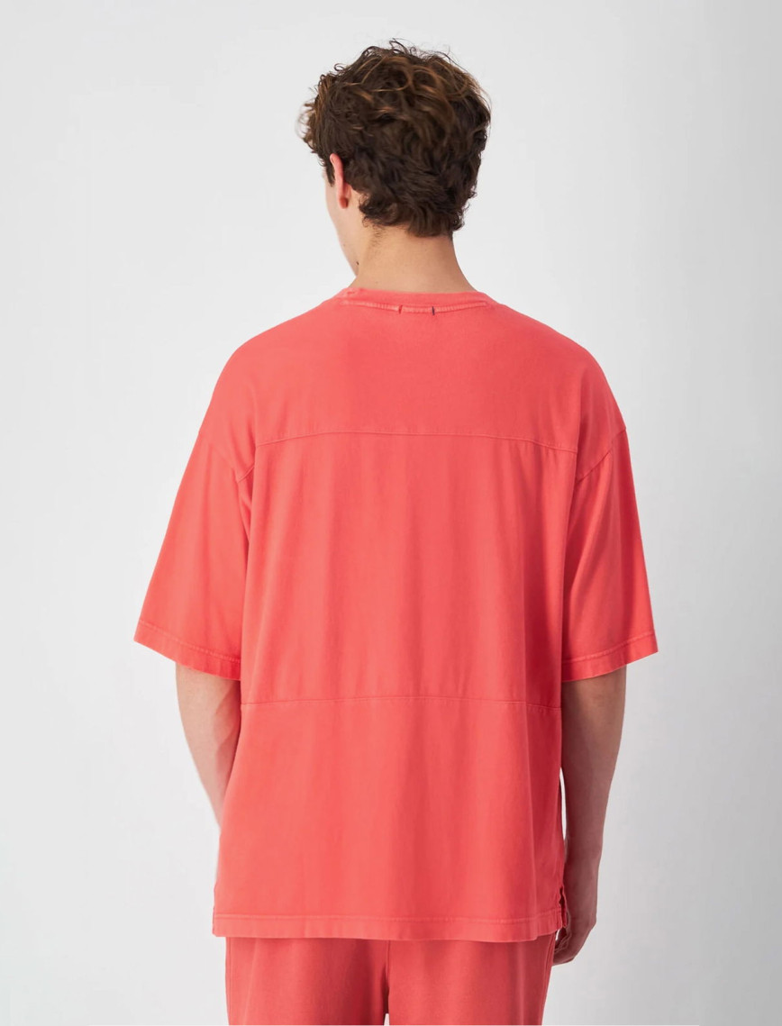 Champion Oversized Erkek Turuncu T-Shirt