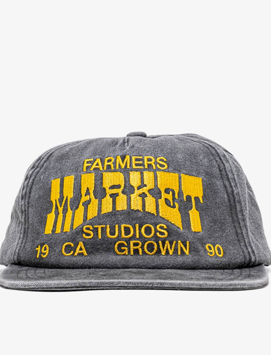 Market Farmers 5 Panel Unisex Gri Şapka Market Farmers 5 Panel Unisex Gri Şapka