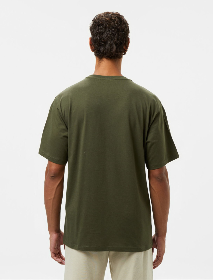 Les Benjamins Essentials Erkek Haki T-Shirt Les Benjamins Essentials Erkek Haki T-Shirt