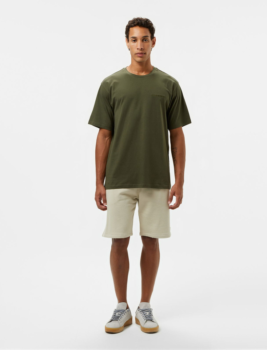 Les Benjamins Essentials Erkek Haki T-Shirt Les Benjamins Essentials Erkek Haki T-Shirt