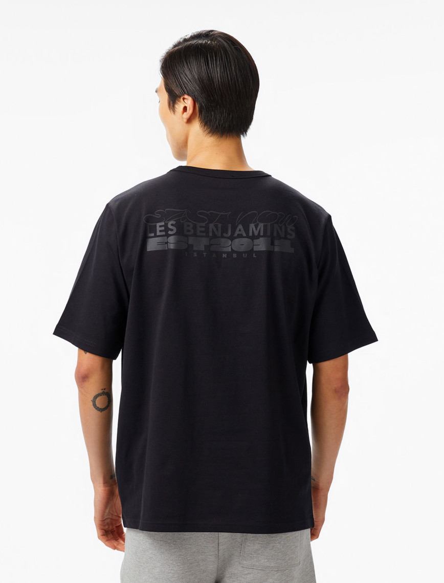 Les Benjamins 410 East Now Erkek Siyah T-Shirt Les Benjamins 410 East Now Erkek Siyah T-Shirt