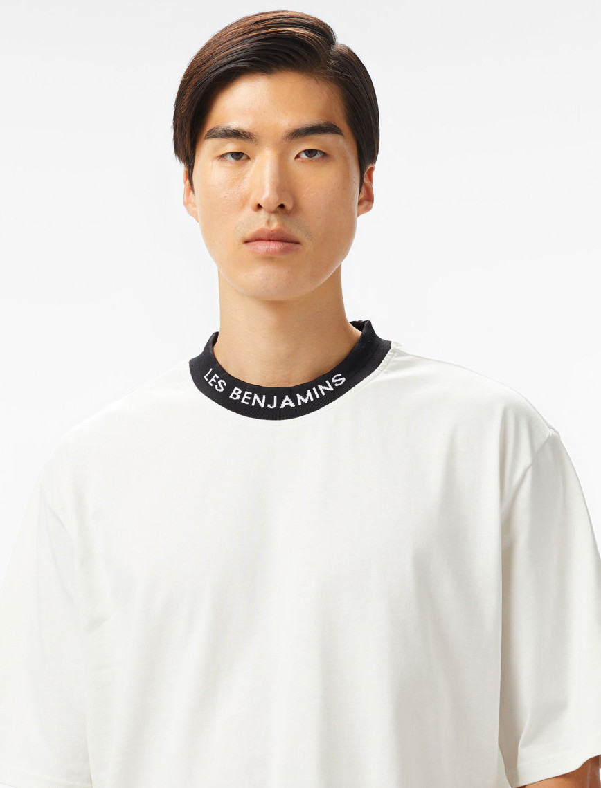 Les Benjamins 404 Erkek Beyaz T-Shirt Les Benjamins 404 Erkek Beyaz T-Shirt
