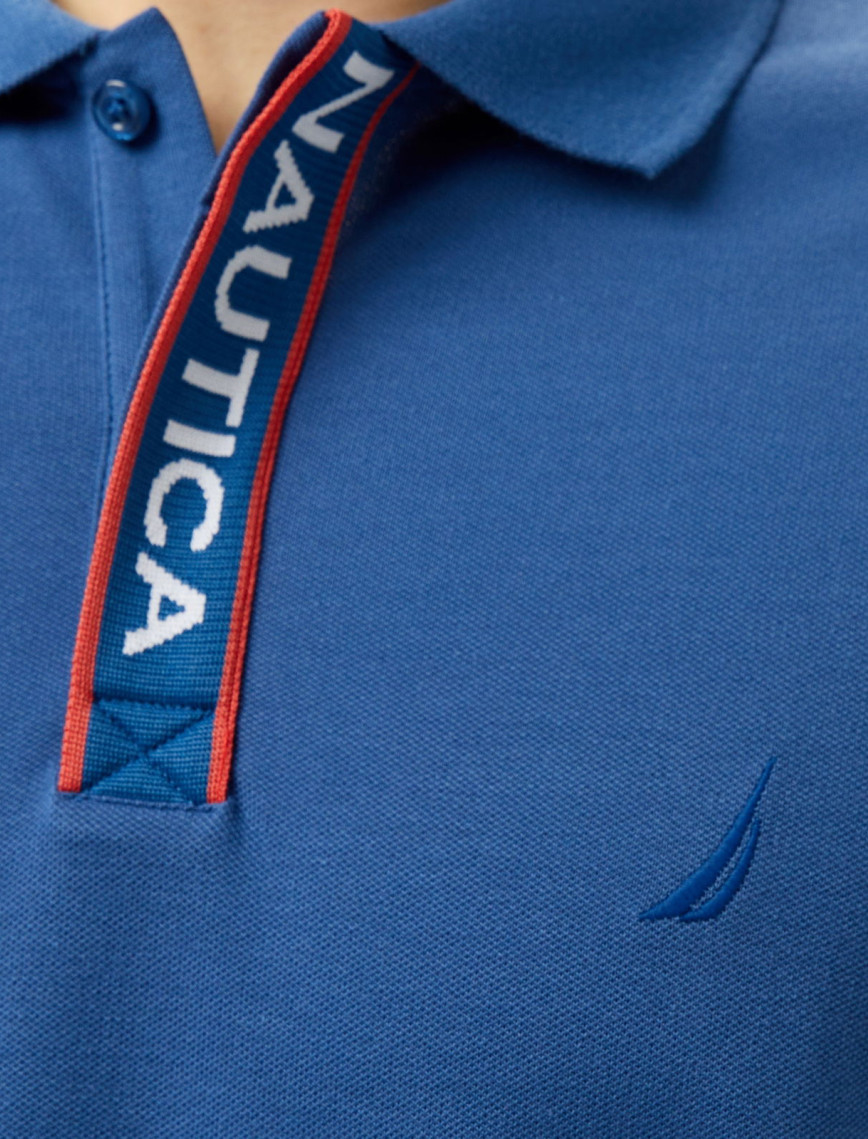 Nautica Erkek Mavi Classic Fit Polo Yaka T-Shirt Nautica Erkek Mavi Classic Fit Polo Yaka T-Shirt