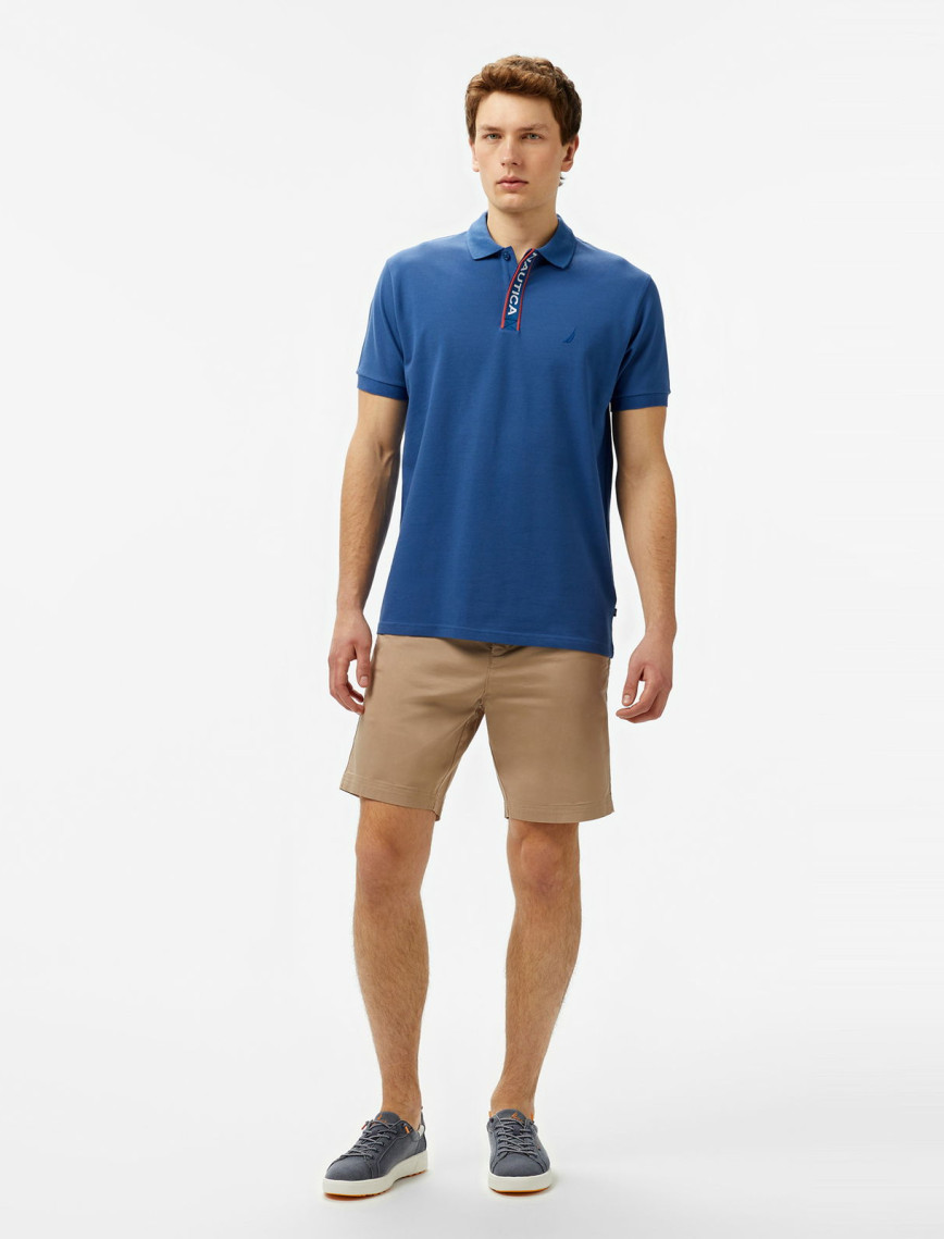 Nautica Erkek Mavi Classic Fit Polo Yaka T-Shirt Nautica Erkek Mavi Classic Fit Polo Yaka T-Shirt