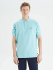 Nautica Erkek Pembe Classic Fit Polo Yaka T-Shirt