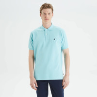 Nautica Erkek Mavi Classic Fit Polo
