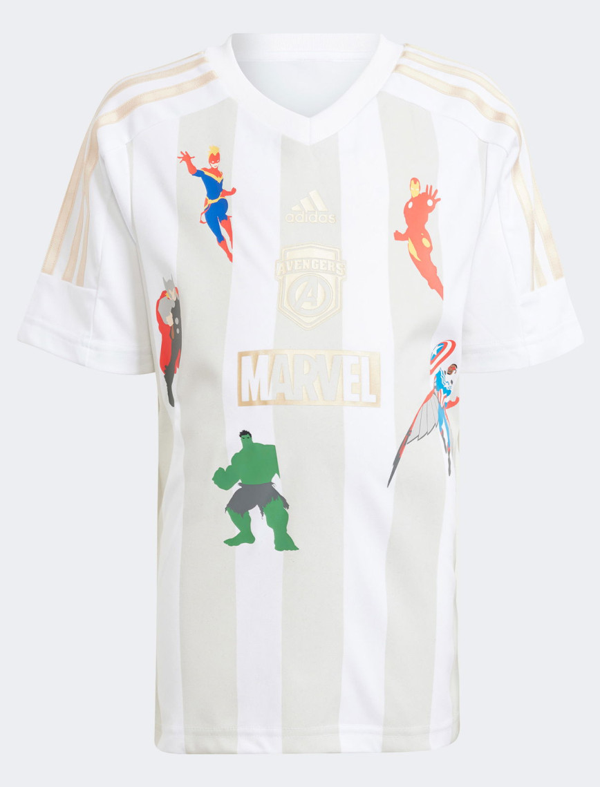 adidas Marvel's Avengers Tee Set Çocuk Beyaz Eşofman Takımı adidas Marvel's Avengers Tee Set Çocuk Beyaz Eşofman Takımı