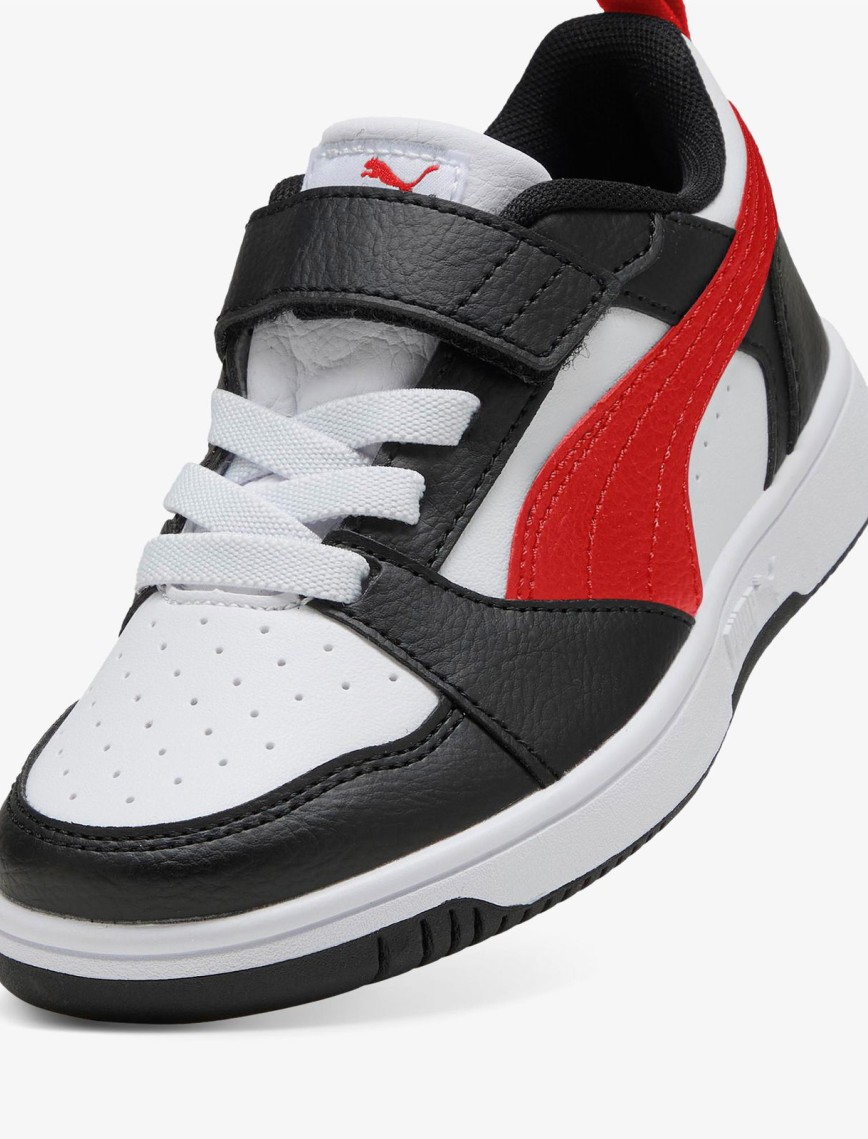 Puma Rebound V6 Lo Ac+ Ps Çocuk Beyaz Spor Ayakkabı Puma Rebound V6 Lo Ac+ Ps Çocuk Beyaz Spor Ayakkabı