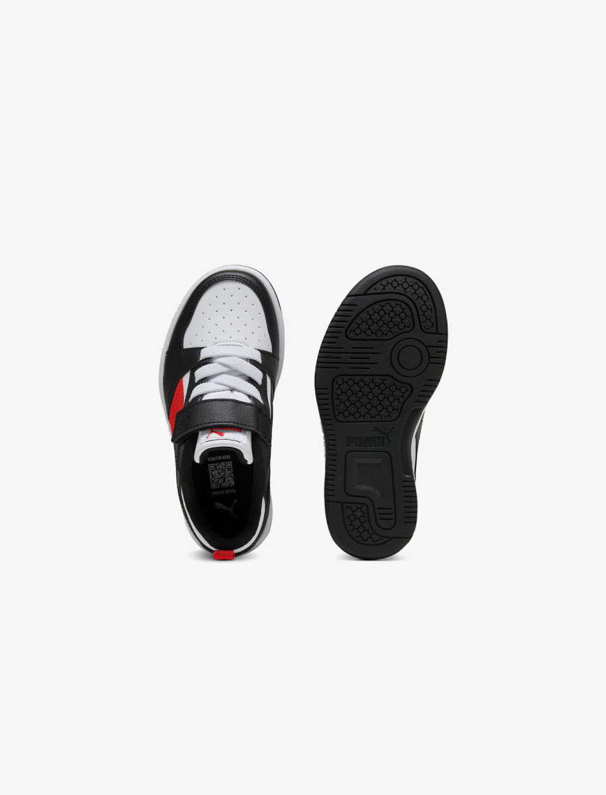 Puma Rebound V6 Lo Ac+ Ps Çocuk Beyaz Spor Ayakkabı Puma Rebound V6 Lo Ac+ Ps Çocuk Beyaz Spor Ayakkabı