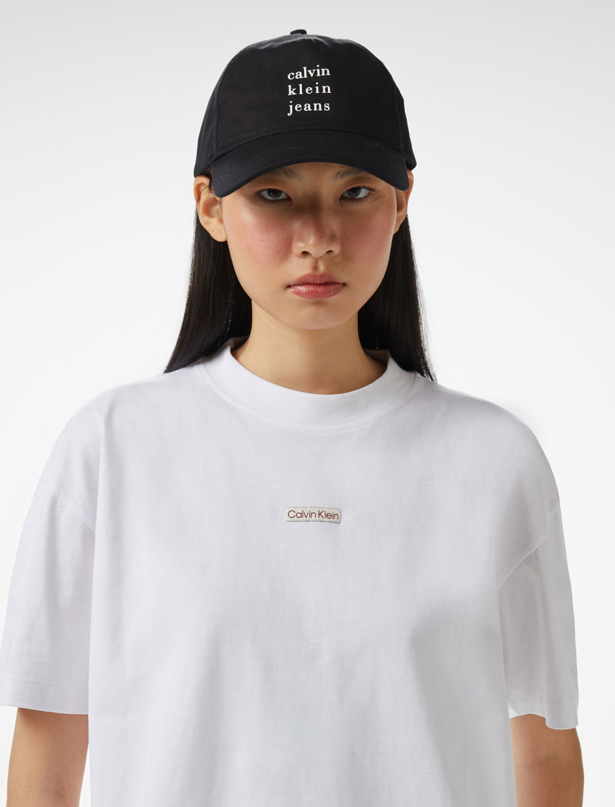 Calvin Klein Kadın Beyaz T-Shirt Calvin Klein Kadın Beyaz T-Shirt