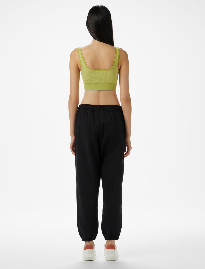 Calvin Klein Monologo French Terry Jogger Kadın Siyah Eşofman Altı Calvin Klein Monologo French Terry Jogger Kadın Siyah Eşofman Altı