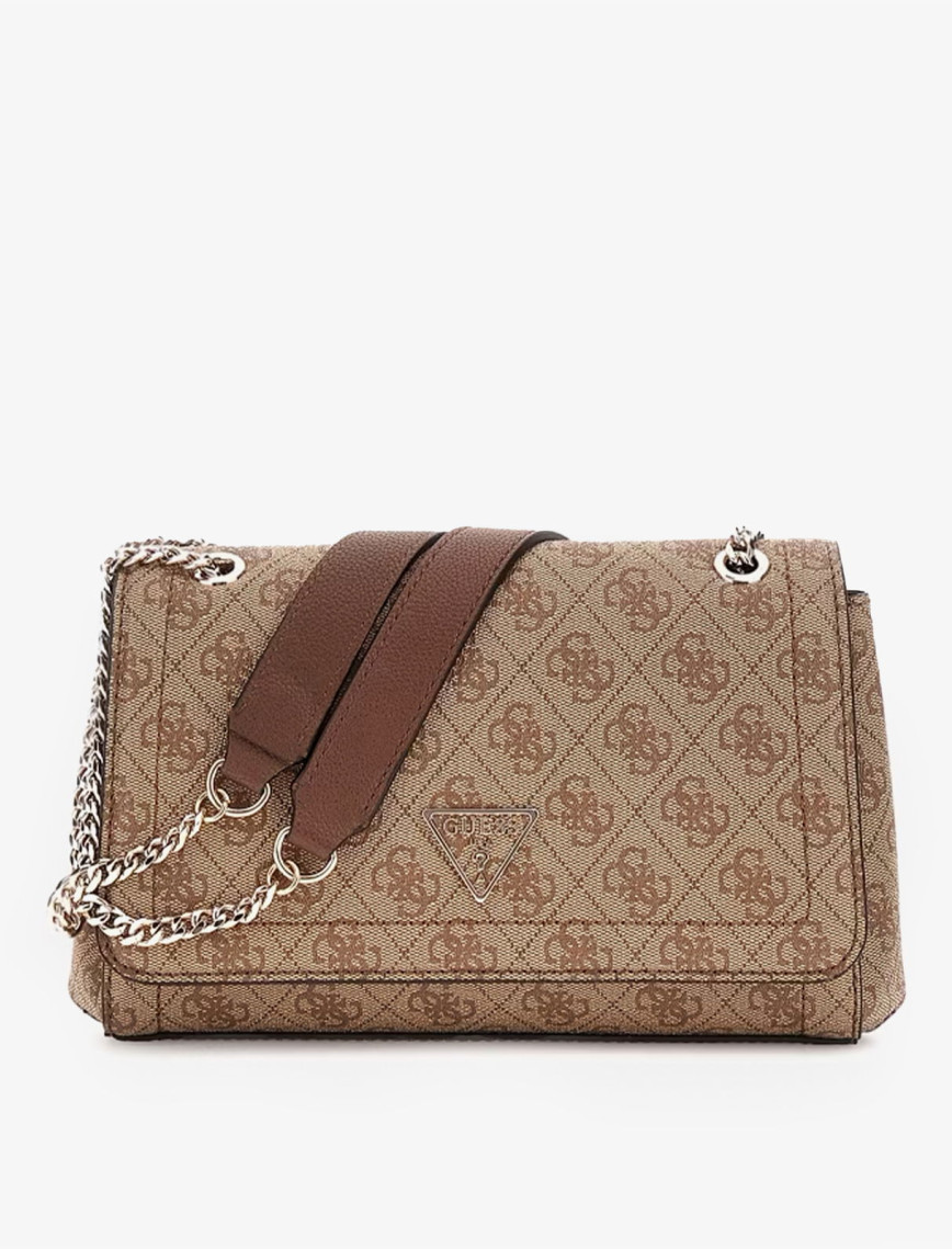 Guess Erica Kadın Kahverengi El Çantası Guess Erica Kadın Kahverengi El Çantası