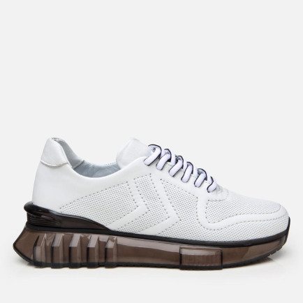 Kadın Deri Beyaz Comfort Spor Ayakkabı Kadın Deri Beyaz Comfort Spor Ayakkabı