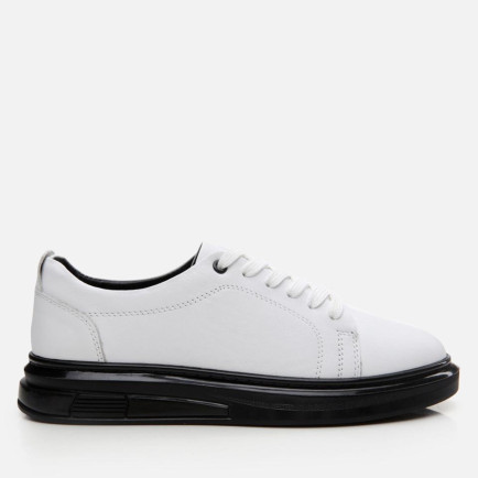 Kadın Deri Beyaz Spor Ayakkabı Kadın Deri Beyaz Spor Ayakkabı