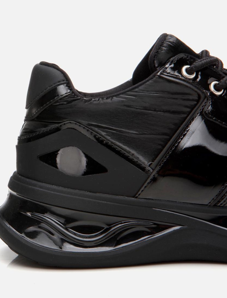 Kadın Siyah Dolgu Topuklu Spor Ayakkabı