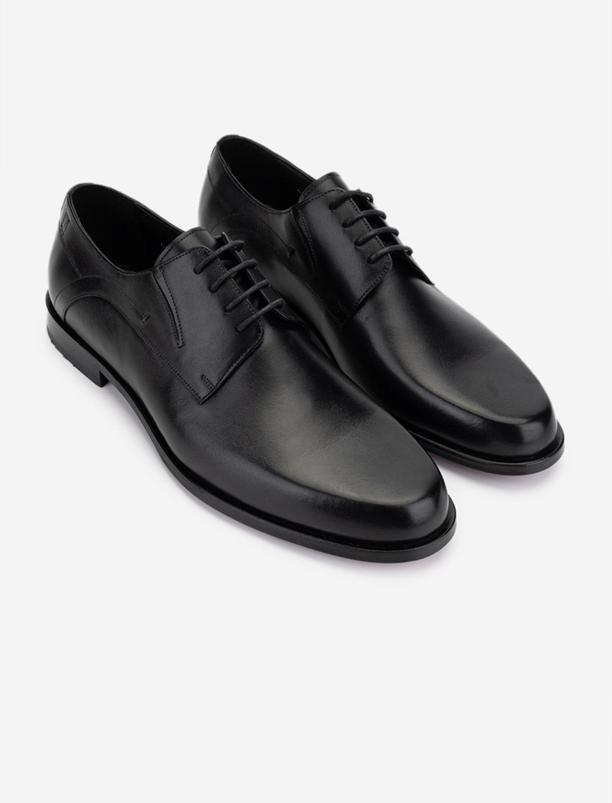 Valmenti Erkek Hakiki Deri Siyah Deri Klasik Ayakkabı Valmenti Erkek Hakiki Deri Siyah Deri Klasik Ayakkabı