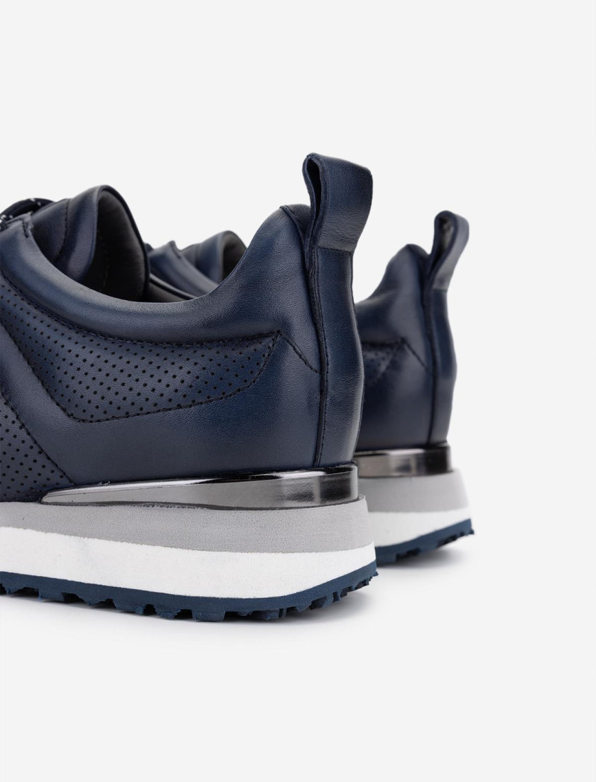 Valmenti Erkek Hakiki Deri Lacivert Sneakers & Spor Ayakkabı Valmenti Erkek Hakiki Deri Lacivert Sneakers & Spor Ayakkabı