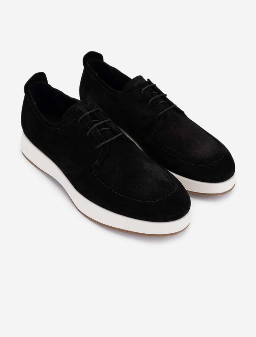 Valmenti Erkek Hakiki Deri Siyah Süet Casual Ayakkabı Valmenti Erkek Hakiki Deri Siyah Süet Casual Ayakkabı