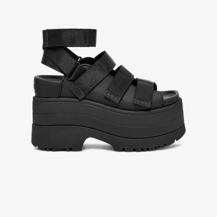 UGG Goldenrise Kadın Siyah Sandalet UGG Goldenrise Kadın Siyah Sandalet