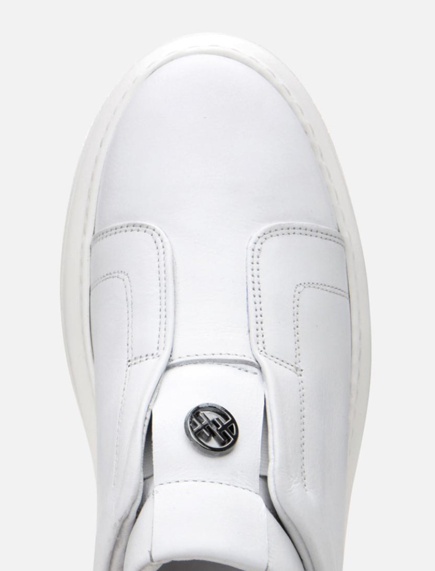 Erkek Deri Beyaz Ultra Hafif Tabanlı Comfort Spor Ayakkabı Erkek Deri Beyaz Ultra Hafif Tabanlı Comfort Spor Ayakkabı