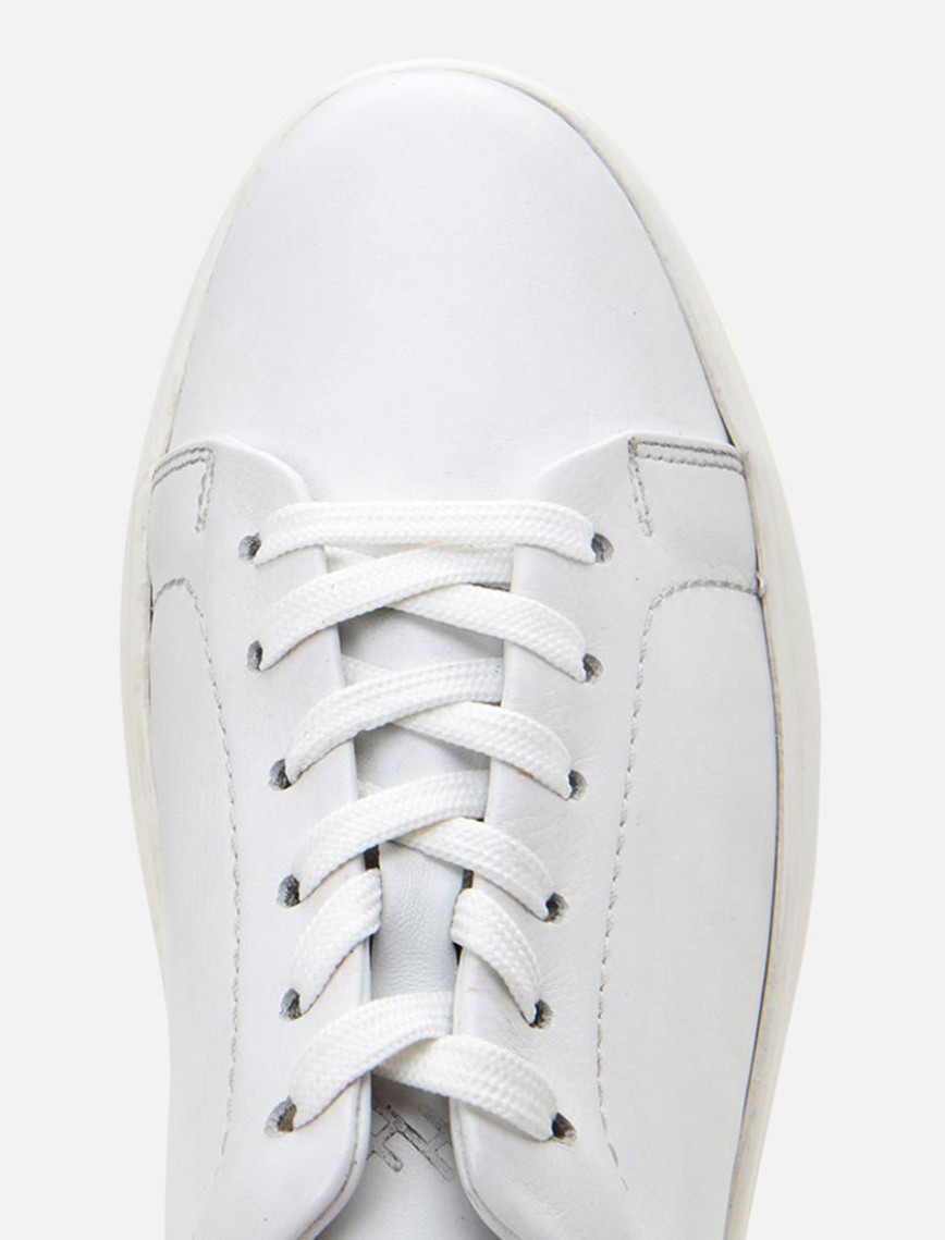 Erkek Deri Beyaz Spor Ayakkabı Erkek Deri Beyaz Spor Ayakkabı