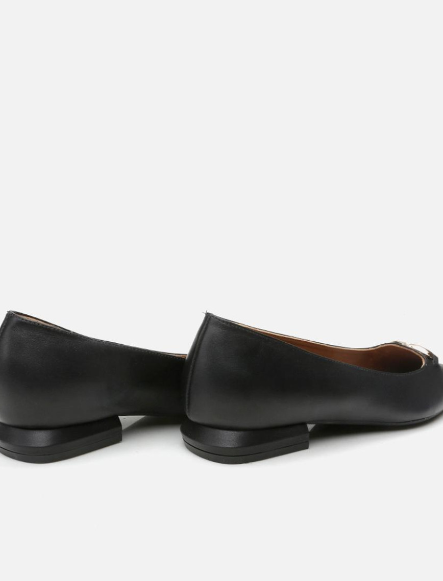 Kadın Deri Siyah Babet Kadın Deri Siyah Babet