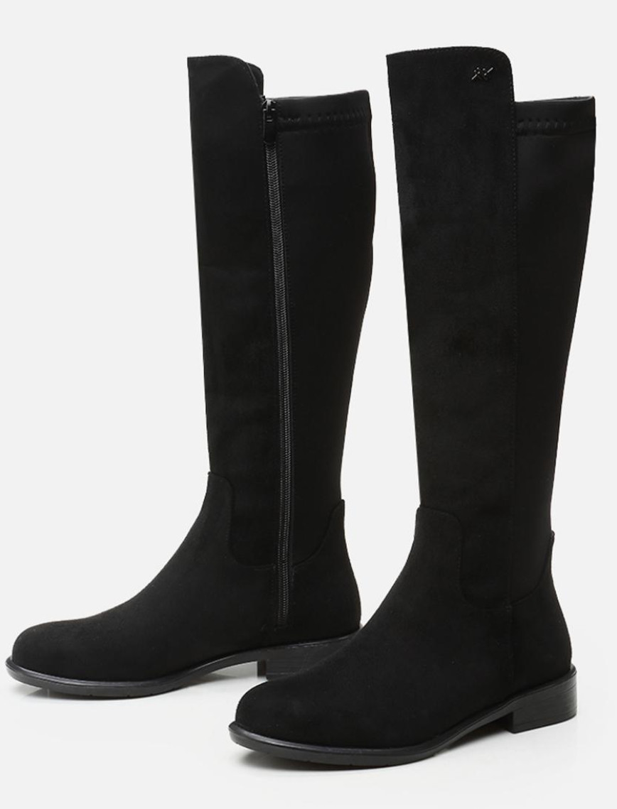 Siyah Yaya Kadın Çizme Siyah Yaya Kadın Çizme