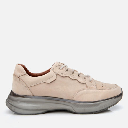 Erkek Nubuk Deri Vizon Spor Ayakkabı Erkek Nubuk Deri Vizon Spor Ayakkabı