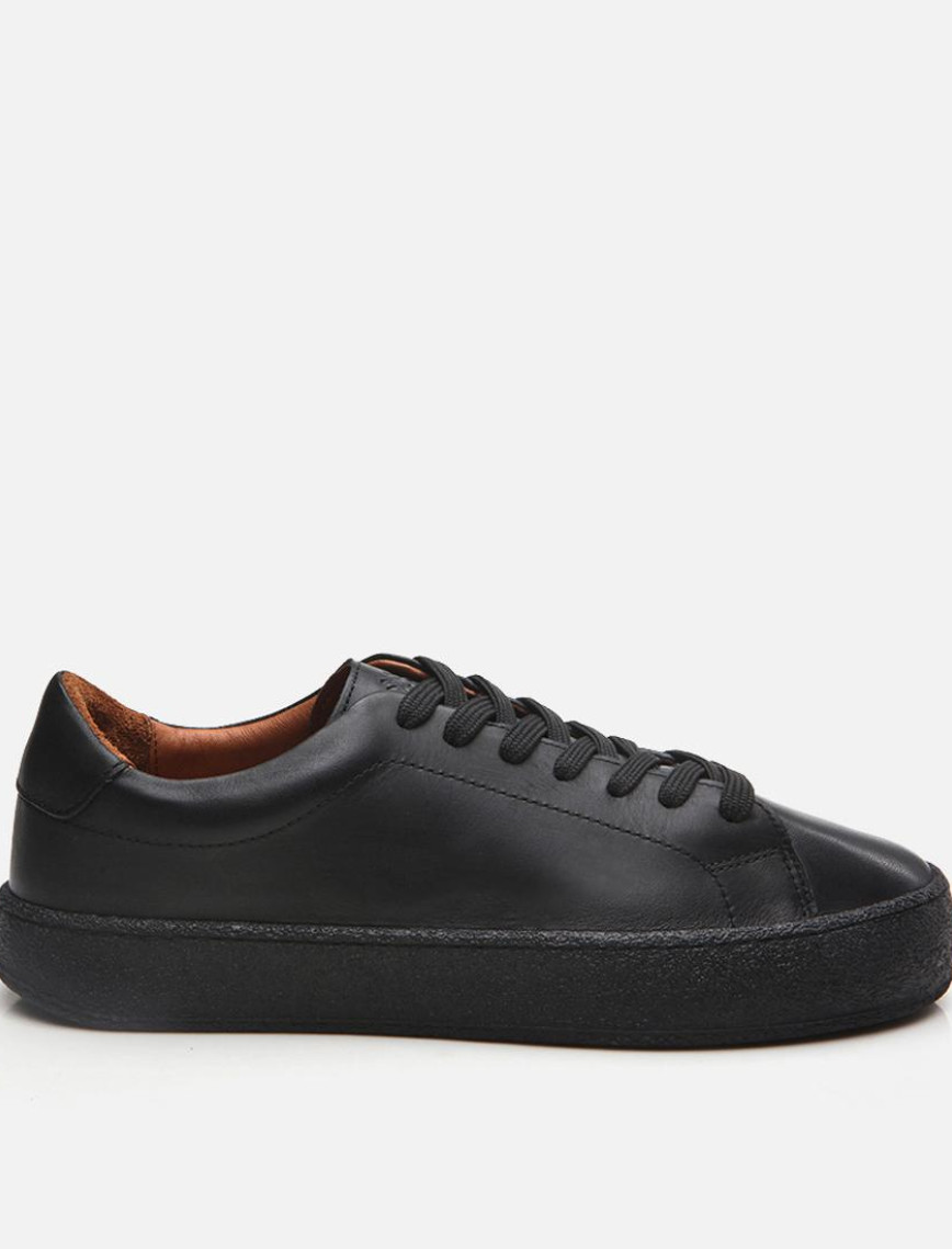 Erkek Deri Siyah Günlük Ayakkabı Erkek Deri Siyah Günlük Ayakkabı