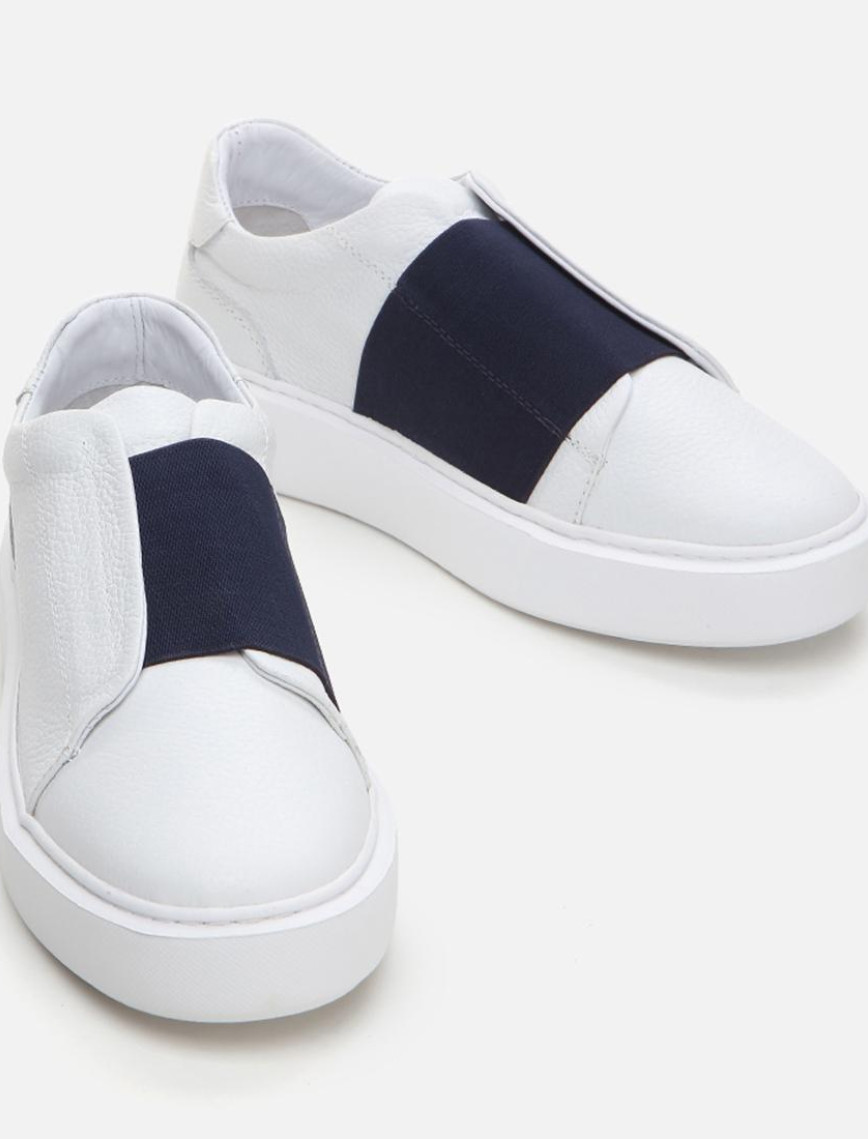 Erkek Deri Beyaz Günlük Ayakkabı Erkek Deri Beyaz Günlük Ayakkabı