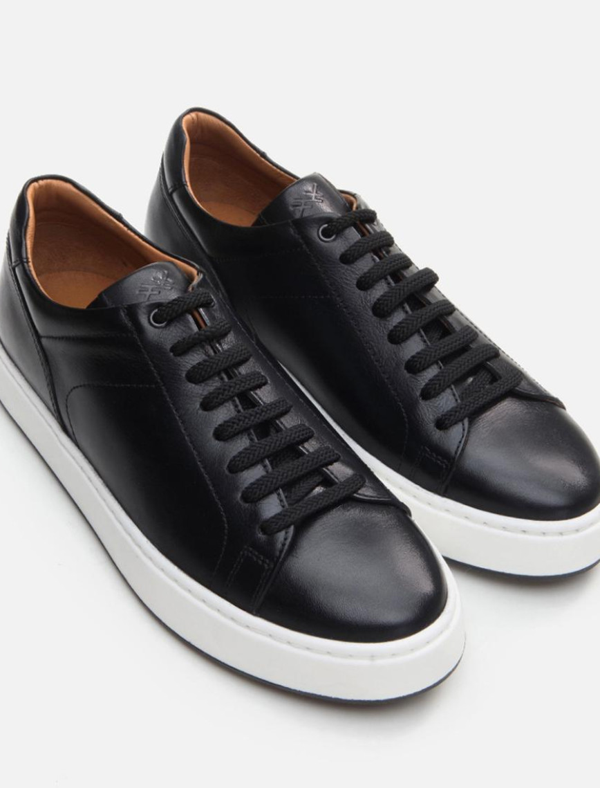 Erkek Deri Siyah Günlük Ayakkabı Erkek Deri Siyah Günlük Ayakkabı