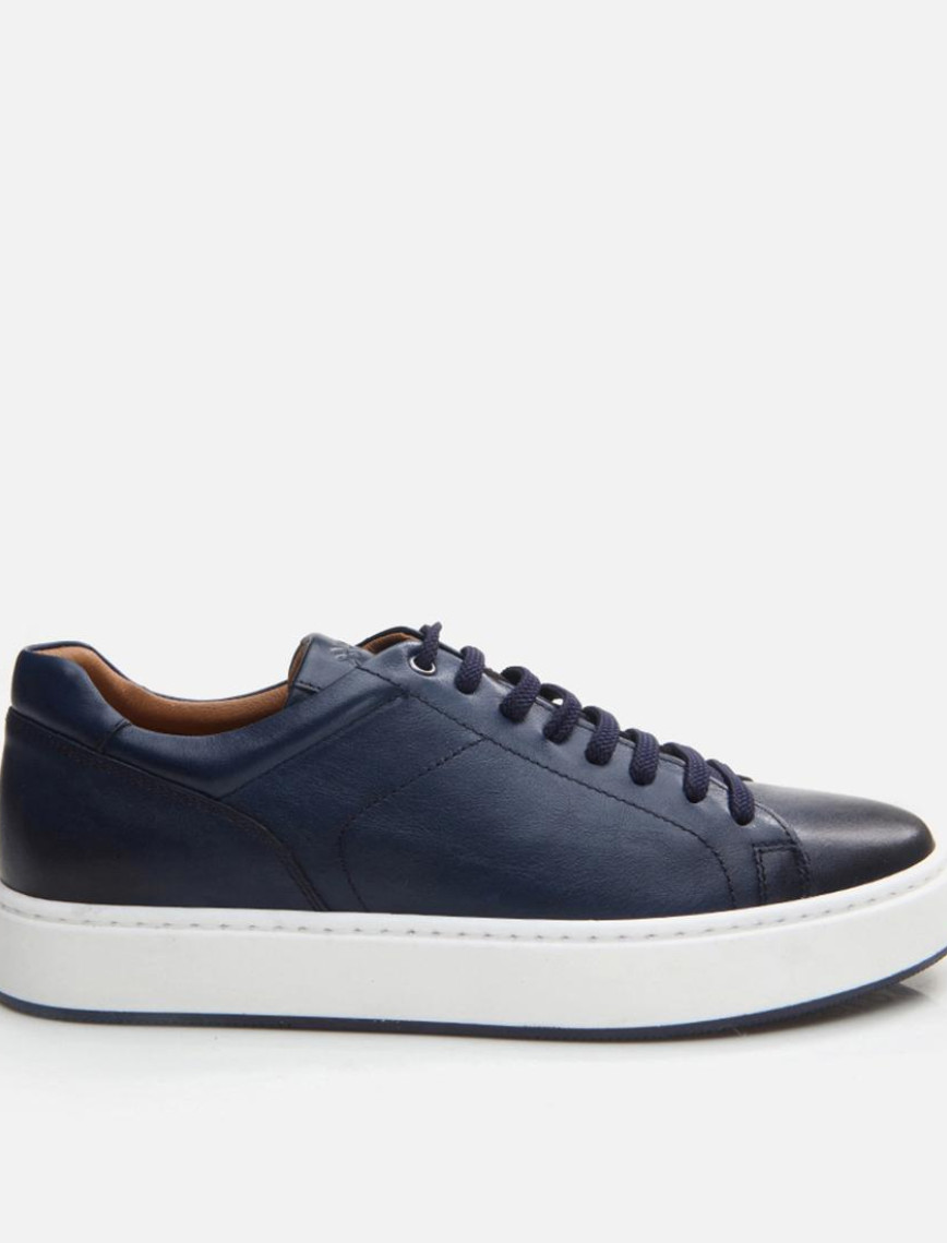 Erkek Deri Lacivert Günlük Ayakkabı Erkek Deri Lacivert Günlük Ayakkabı