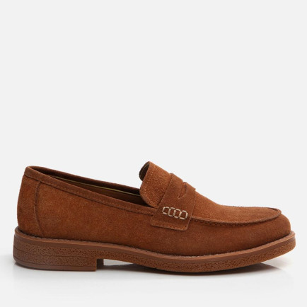 Erkek Deri Taba Loafer Erkek Deri Taba Loafer
