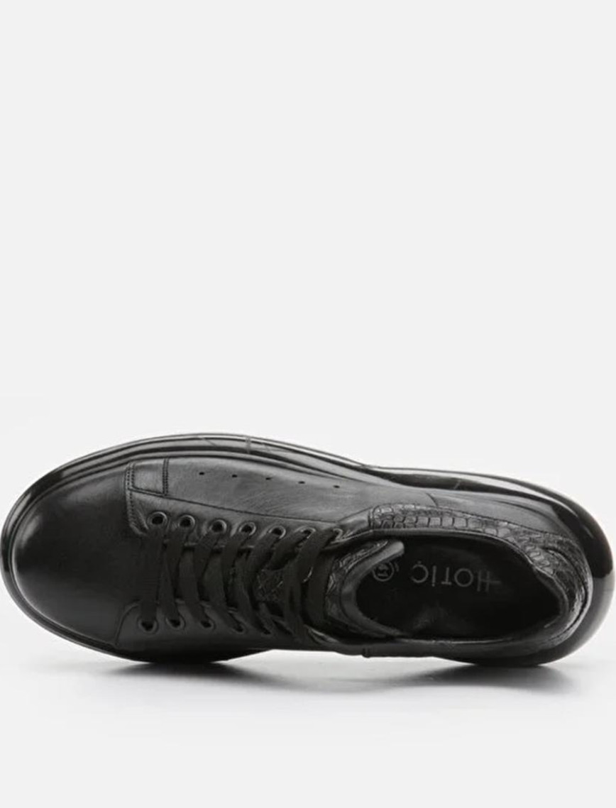 Erkek Deri Siyah Günlük Ayakkabı Erkek Deri Siyah Günlük Ayakkabı