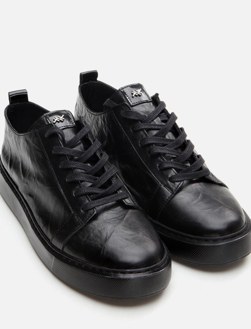 Erkek Deri Siyah Günlük Ayakkabı Erkek Deri Siyah Günlük Ayakkabı