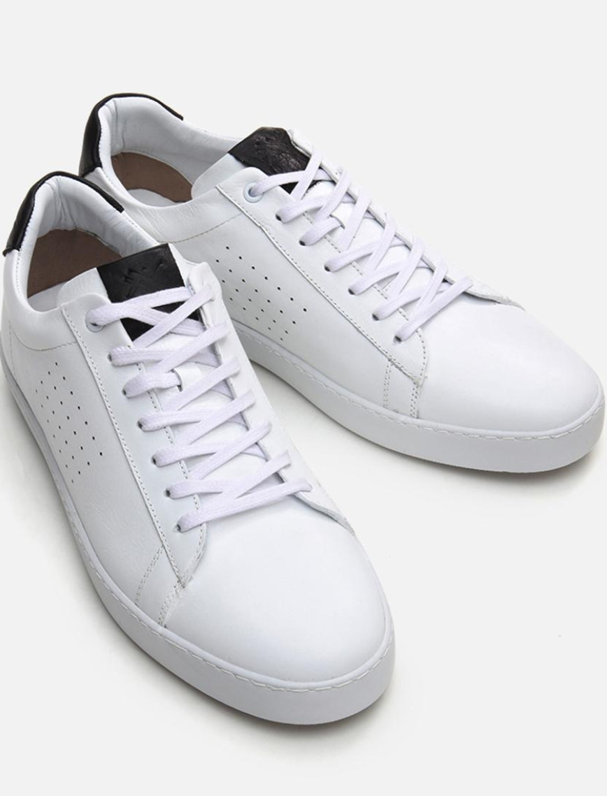 Erkek Deri Beyaz Günlük Ayakkabı Erkek Deri Beyaz Günlük Ayakkabı