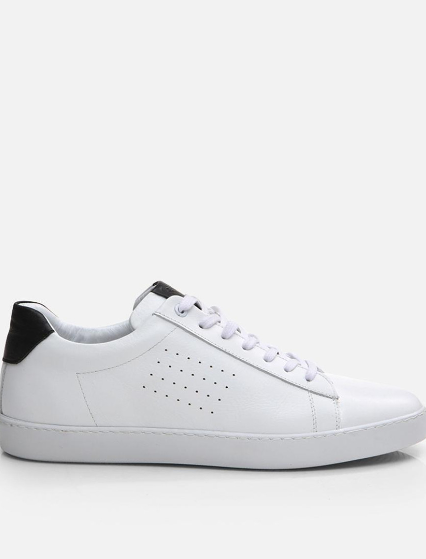 Erkek Deri Beyaz Günlük Ayakkabı Erkek Deri Beyaz Günlük Ayakkabı