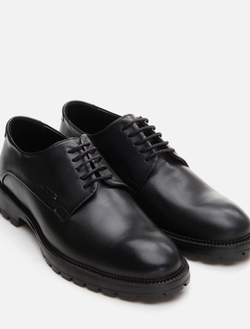 Erkek Deri Siyah Günlük Ayakkabı Erkek Deri Siyah Günlük Ayakkabı