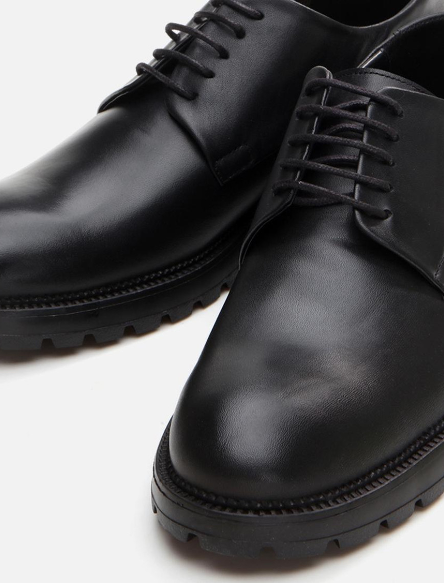 Erkek Deri Siyah Günlük Ayakkabı Erkek Deri Siyah Günlük Ayakkabı