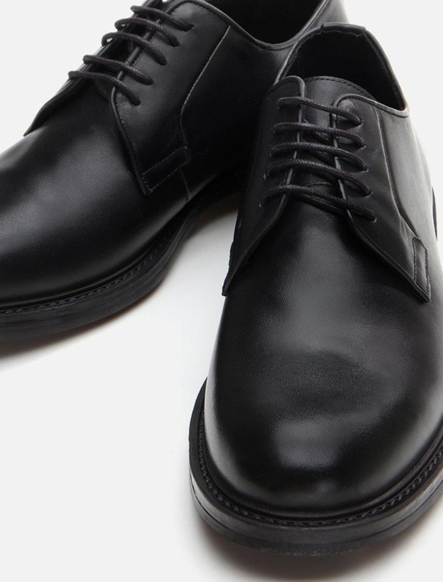 Erkek Deri Siyah Günlük Ayakkabı Erkek Deri Siyah Günlük Ayakkabı