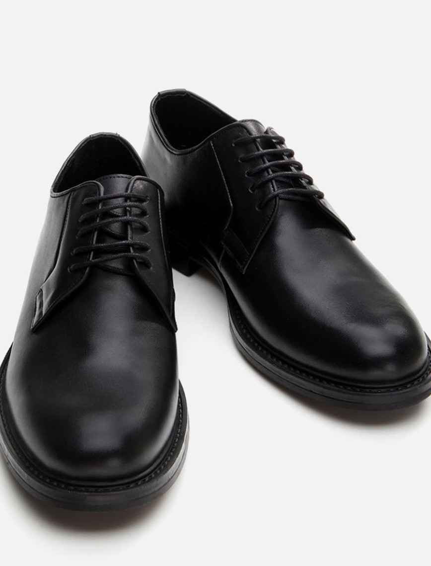 Erkek Deri Siyah Günlük Ayakkabı Erkek Deri Siyah Günlük Ayakkabı