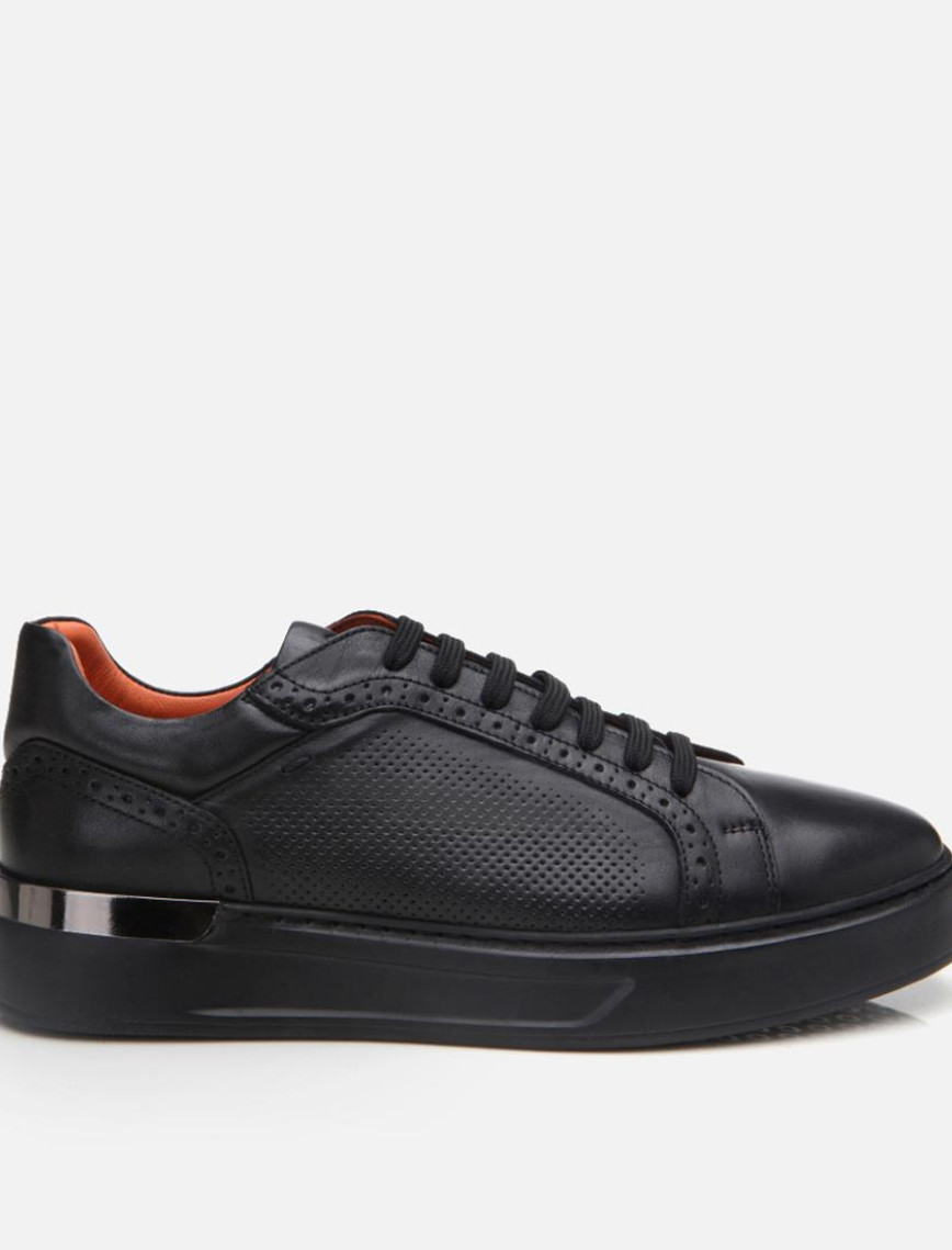 Erkek Deri Lacivert Günlük Ayakkabı Erkek Deri Lacivert Günlük Ayakkabı