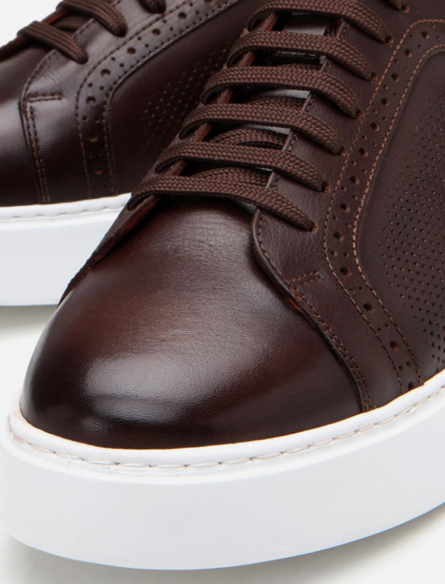 Erkek Deri Kahverengi Günlük Ayakkabı Erkek Deri Kahverengi Günlük Ayakkabı