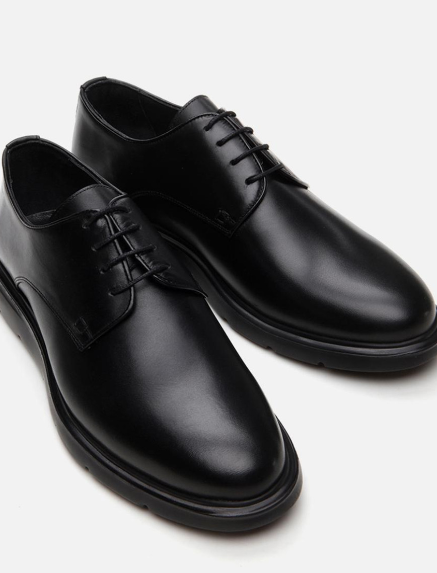 Erkek Deri Siyah Günlük Ayakkabı Erkek Deri Siyah Günlük Ayakkabı