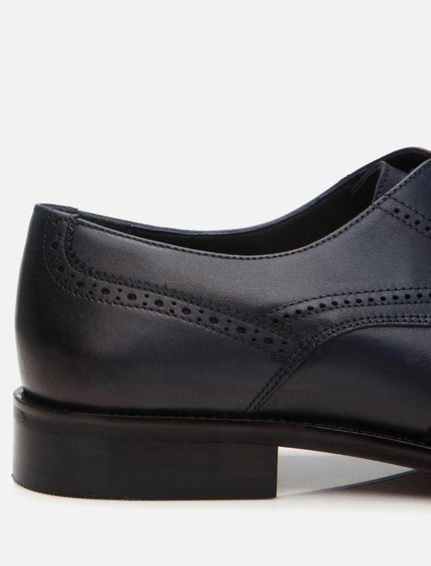 Erkek Deri Lacivert Hafif Tabanlı Klasik Ayakkabı Erkek Deri Lacivert Hafif Tabanlı Klasik Ayakkabı